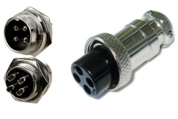 Штекерный разъем: GX16-4pin